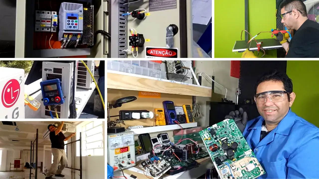 Apresentação do curso de ar-condicionado residencial e comercial